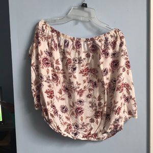 Off the shoulder shirt